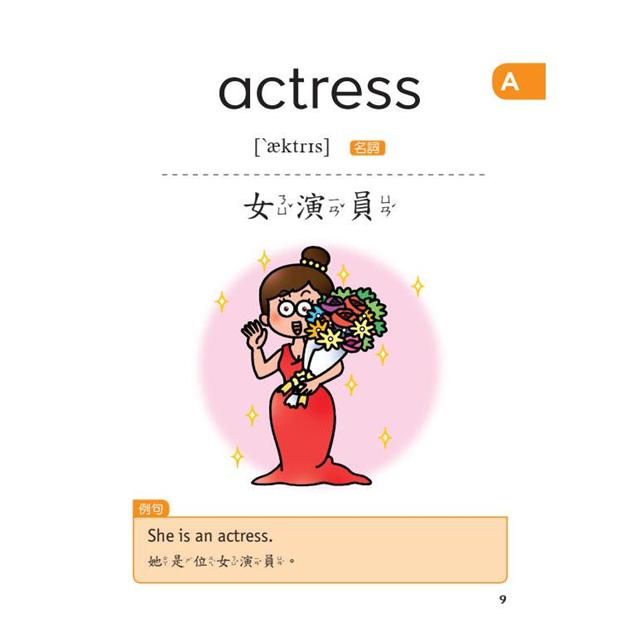 美國幼兒園常用500字典(QRcode有聲書)